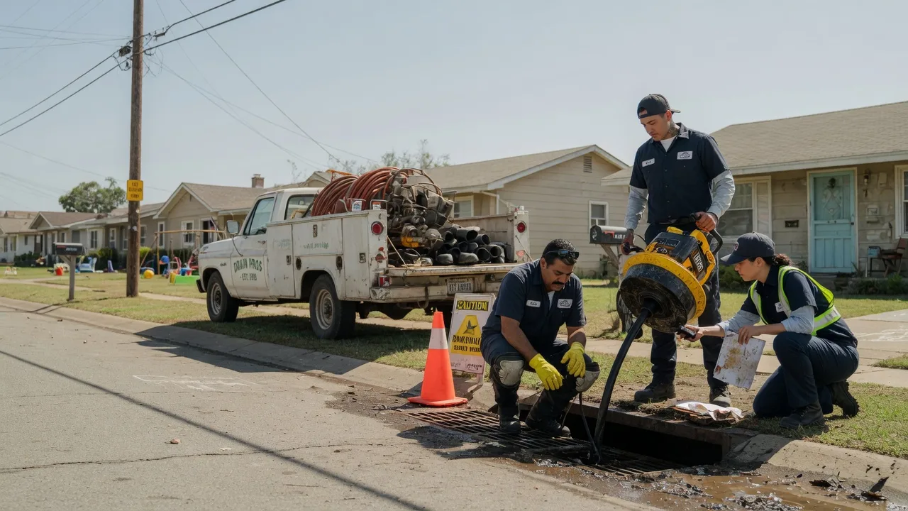 Drain Cleaning in Central Village, CT near me